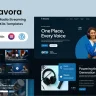 Wavora - Podcast & Radio Streaming Elementor Template Kit