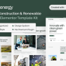 Greenergy – Renewable Energy Elementor Template Kit